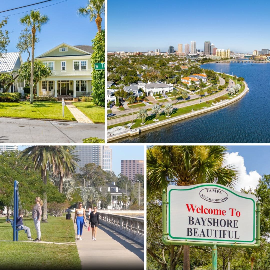 Bayshore beautiful south tampa aerial sign — Bayshore Beautiful, Tampa FL