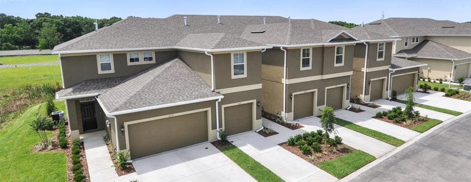 Aerial view — Broadway Centre Townhomes, Brandon FL