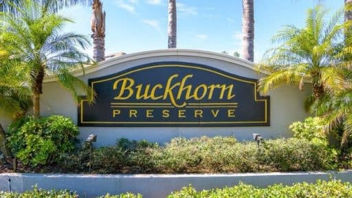 Buckhorn preserve valrico fl entrance sign — Buckhorn Preserve Valrico, Valrico FL